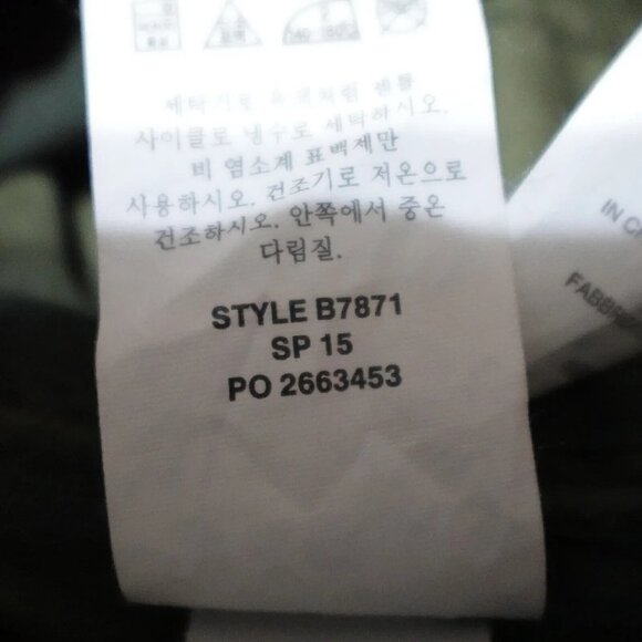 J Crew Military Rain Jacket Womens Small Hooded Water Resistant Olive B7871 - Picture 7 of 9